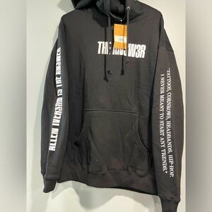 NWT NBA Allen Iverson The Answer Pullover Hoodie Mitchell & Ness Size Medium